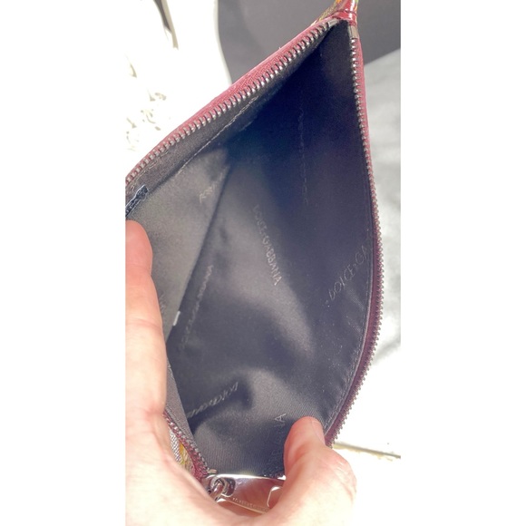 Dolce & Gabbana Leather Tangerine Pouch - Picture 7 of 8